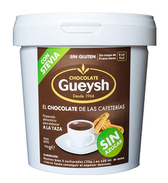 Chocolate Gueysh Sin azucar