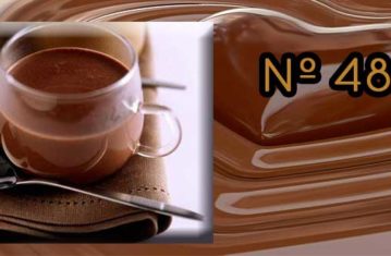 Receta de Chocolate a la taza con té Rooibos, Jengibre y Naranja.